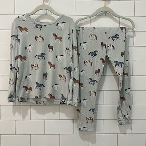 Kyte Baby Horse Pjs 5T
